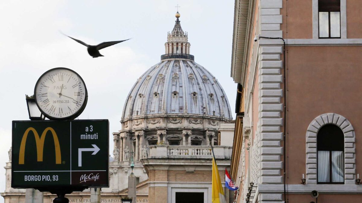 Italia para los pies a McDonalds en Roma: no tendrá restaurante junto a las Termas de Caracalla