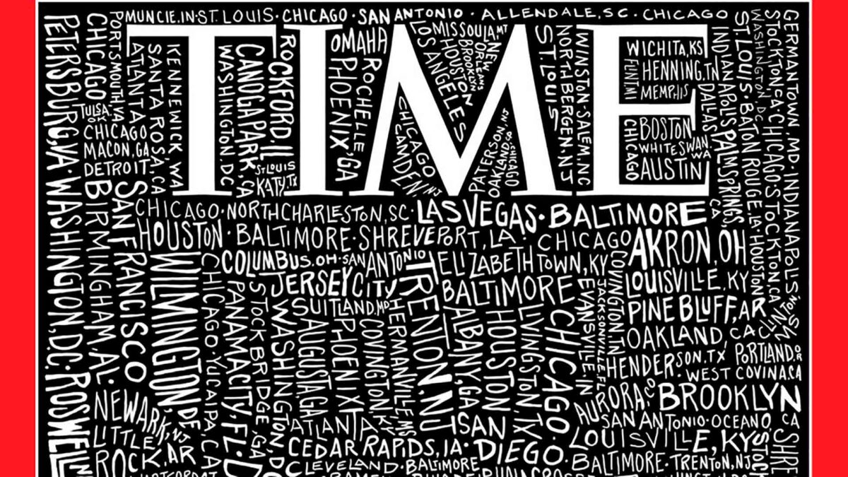 La revista ‘Time’ critica el terrorismo supremacista blanco en su última portada