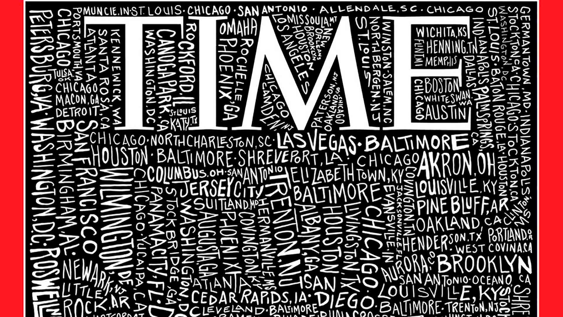 La revista 'Time' critica el terrorismo supremacista blanco en su última portada