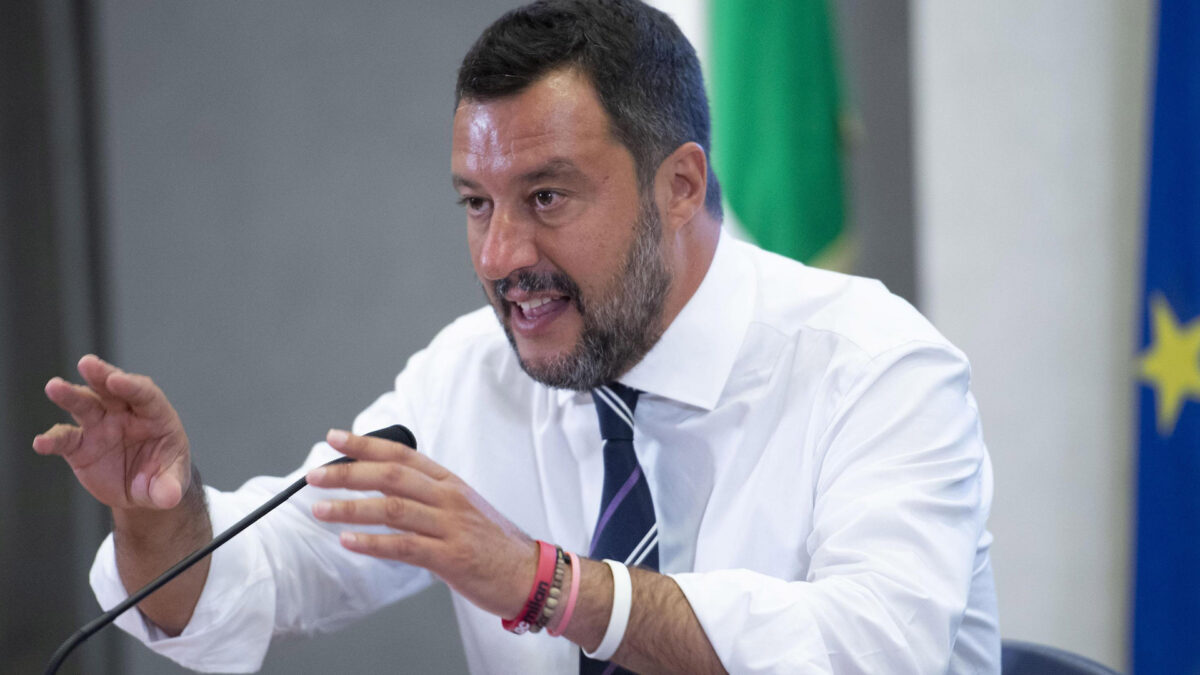 La Liga de Salvini anuncia una moción de censura contra el primer ministro italiano