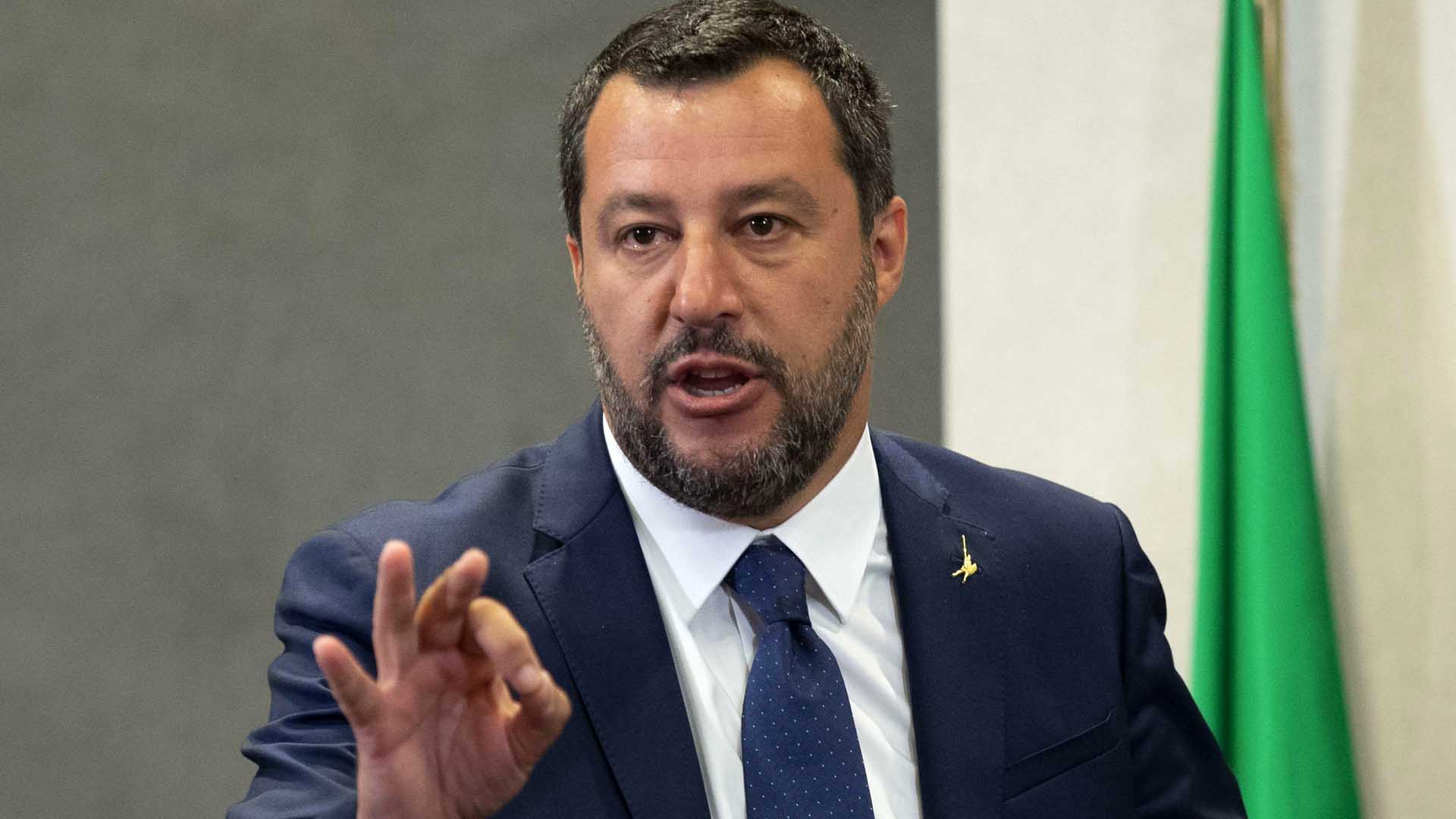 Salvini considera rota la coalición de Gobierno en Italia y exige elecciones anticipadas