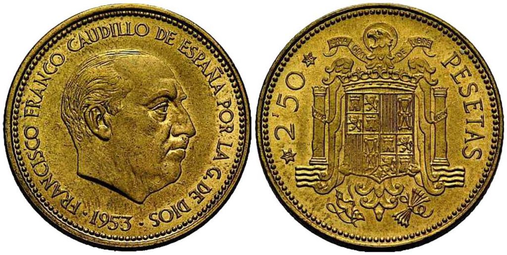 Si tienes estas cinco monedas de pesetas puedes ganar hasta 20.000 euros 1
