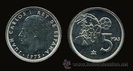 Si tienes estas cinco monedas de pesetas puedes ganar hasta 20.000 euros 2