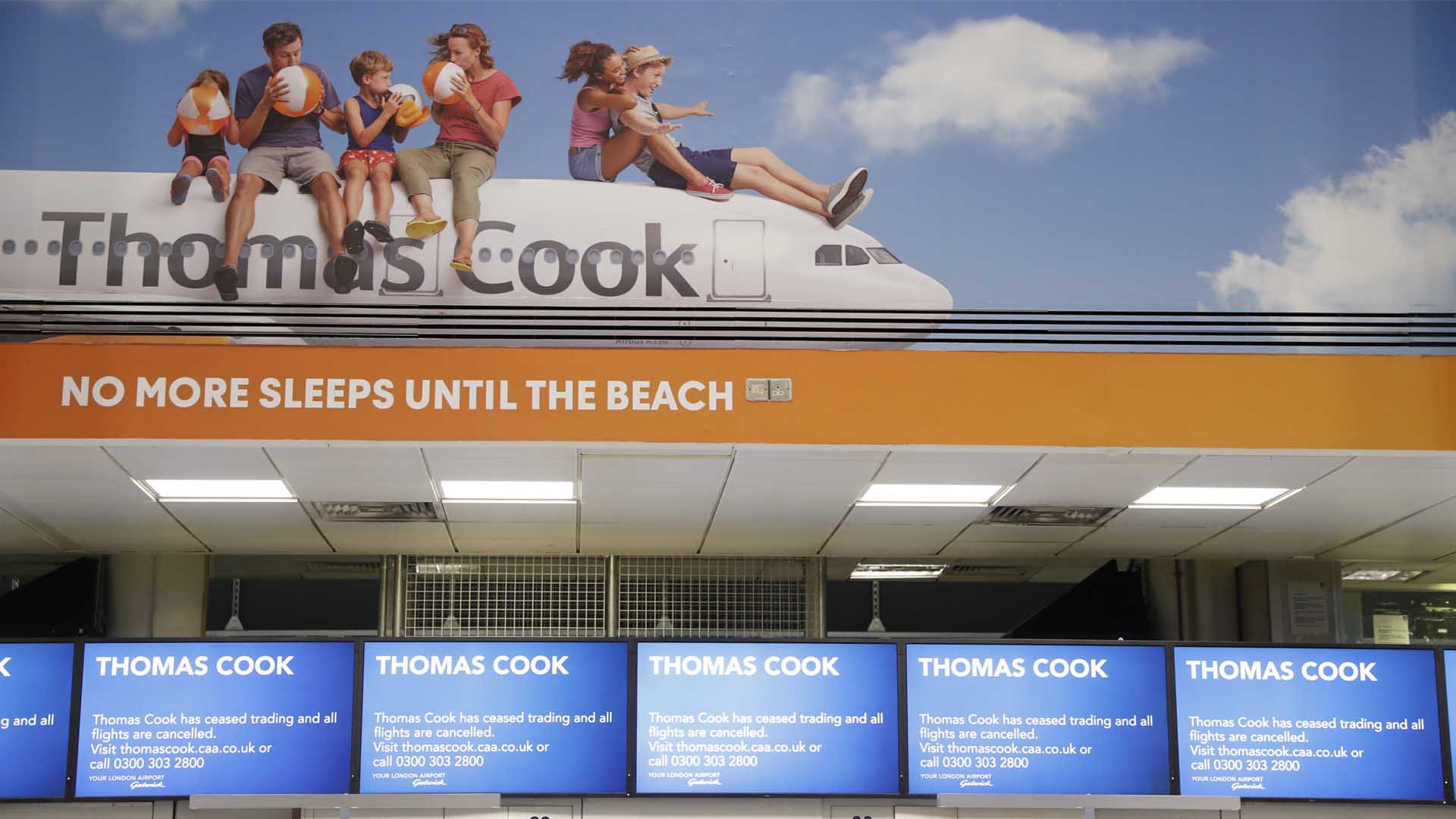 Reino Unido repatría desde España a 16.000 pasajeros por la quiebra de Thomas Cook