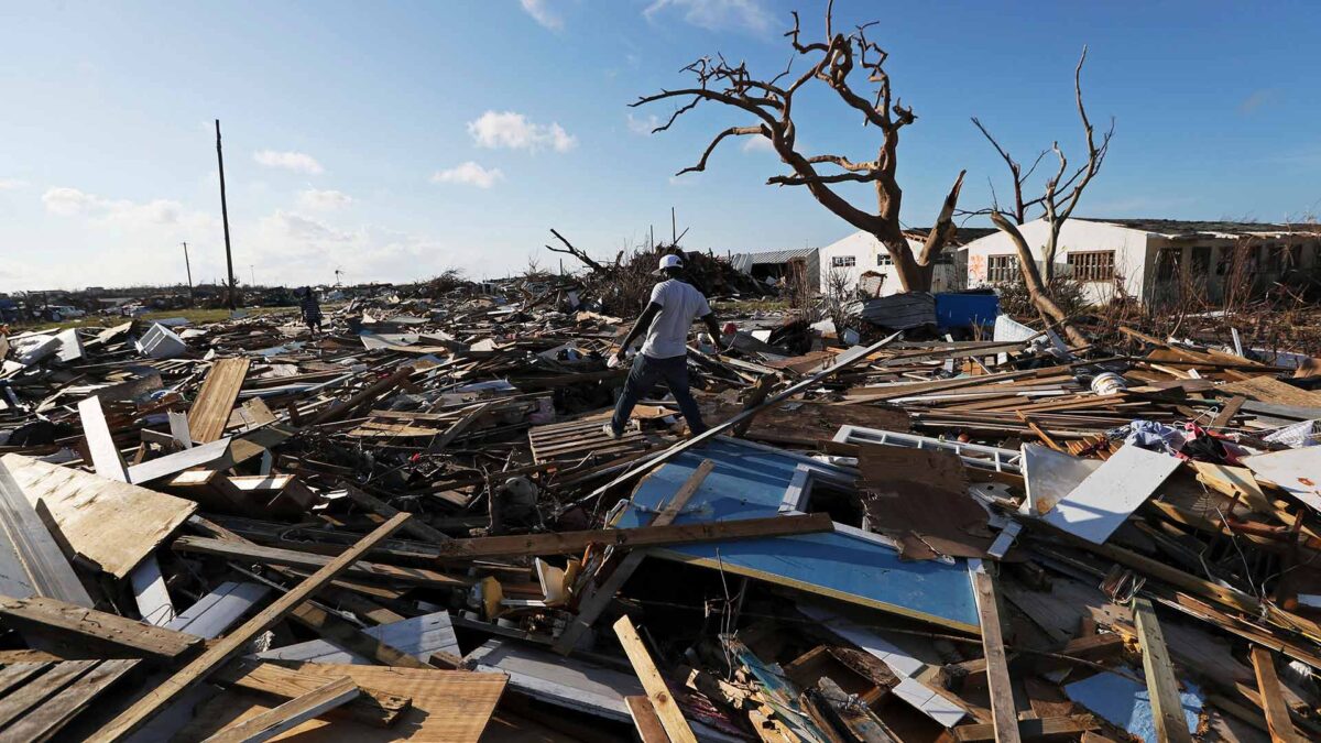 Asciende a 50 el número de fallecidos tras el paso de Dorian por Bahamas