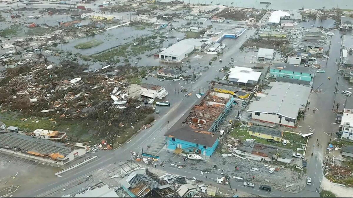 Aumentan a siete los muertos en Bahamas por el paso del huracán Dorian