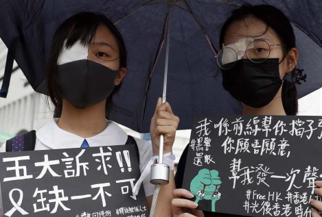 Comienza la huelga estudiantil el primer día de curso como apoyo a las protestas en Hong Kong