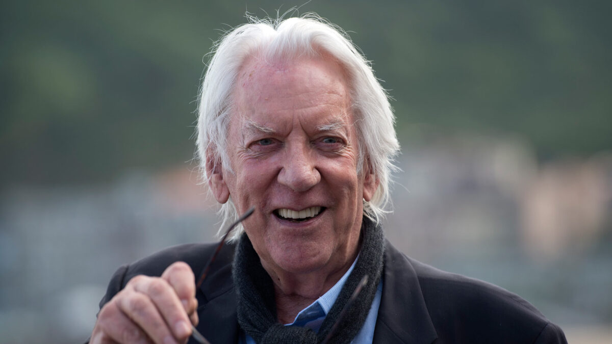 El Festival de San Sebastián honra la carrera del actor canadiense Donald Sutherland