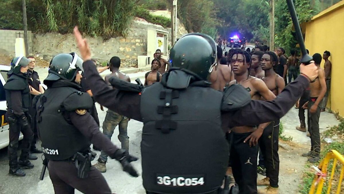 El Gobierno cierra definitivamente la frontera norte de Ceuta por la última entrada masiva de inmigrantes