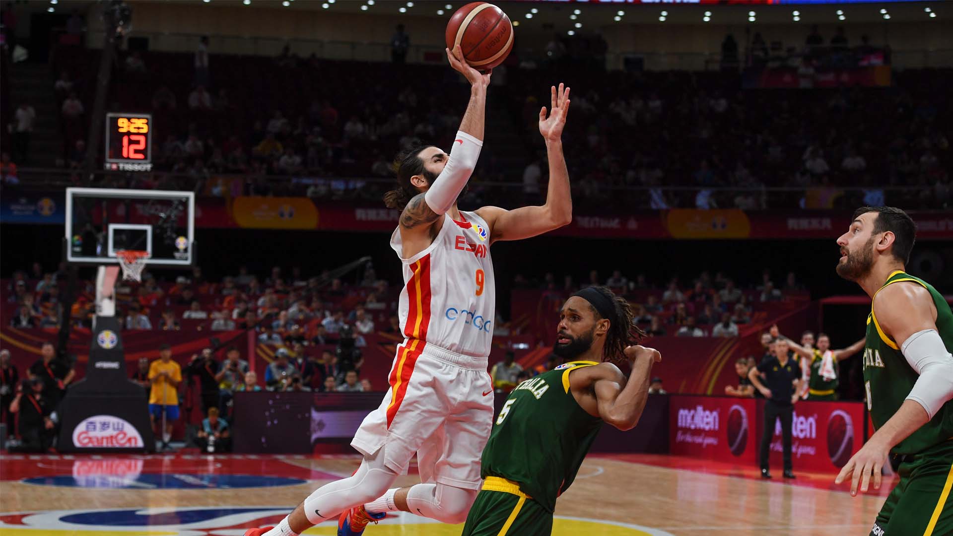 España pasa a la final del Mundial de Baloncesto al vencer a Australia