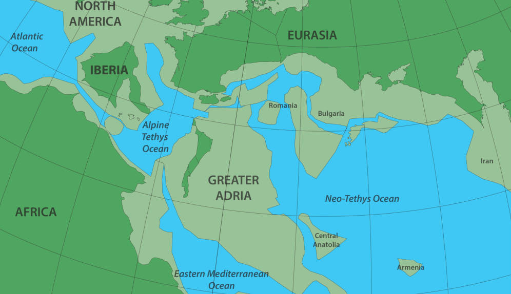 Hallan los restos de Gran Adria, el continente oculto debajo de Europa