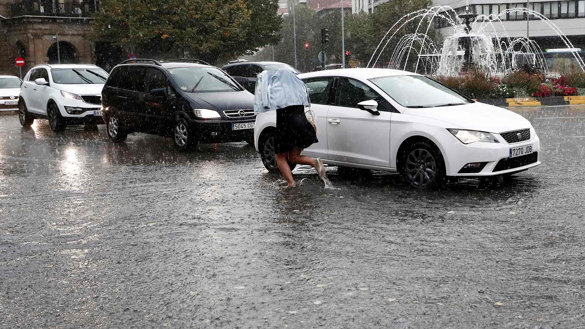 Más de media España, en alerta por fuertes lluvias o tormentas