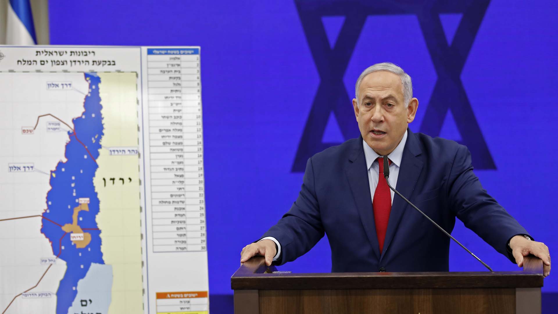 Netanyahu promete la anexión del valle del Jordán ocupado si es reelegido