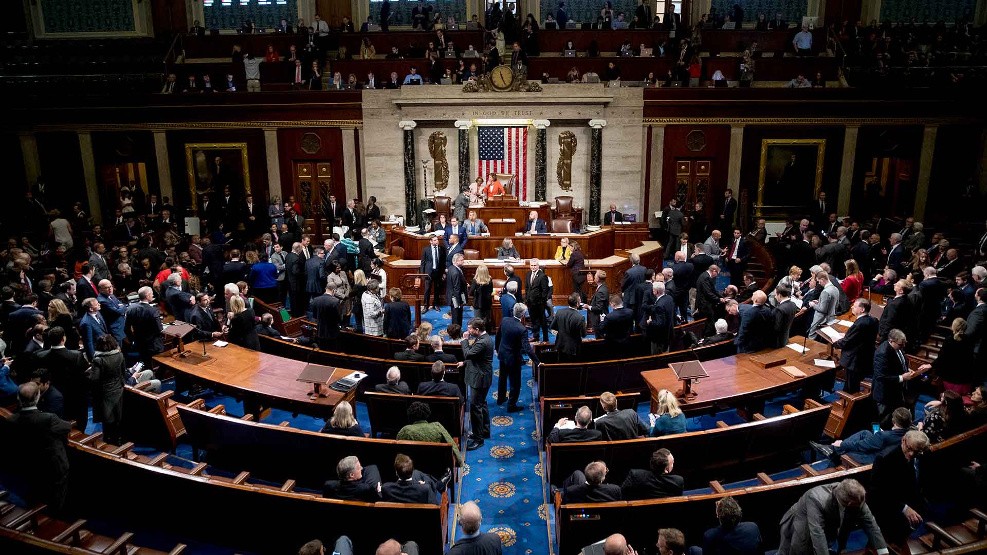 El Congreso de EEUU vota a favor del ‘impeachment’ a Trump