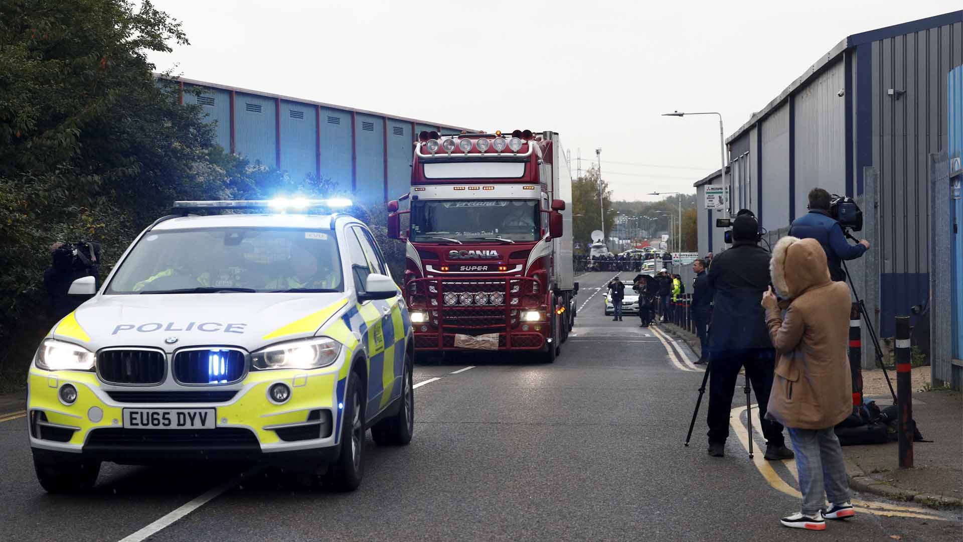 Acusado de homicidio el conductor del camión con 39 cadáveres hallado en Reino Unido