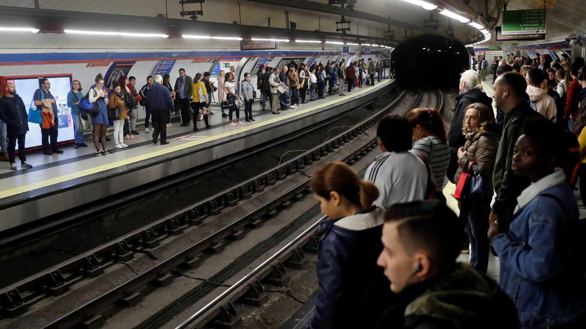 Arranca la huelga de metro de Madrid con paros que afectan a todas las líneas