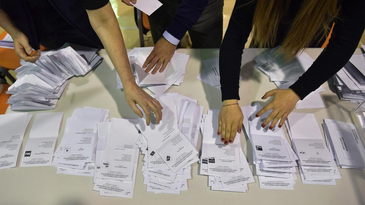 La petición de voto por correo cae en torno al 30% respecto al 28A