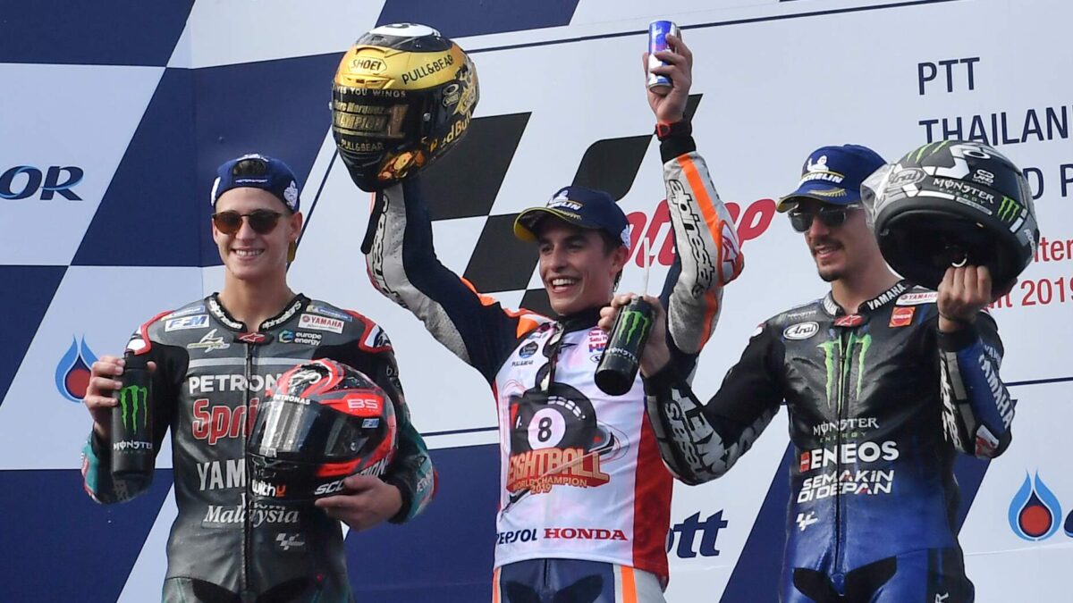 Marc Márquez gana su sexto mundial de MotoGP al imponerse en Tailandia