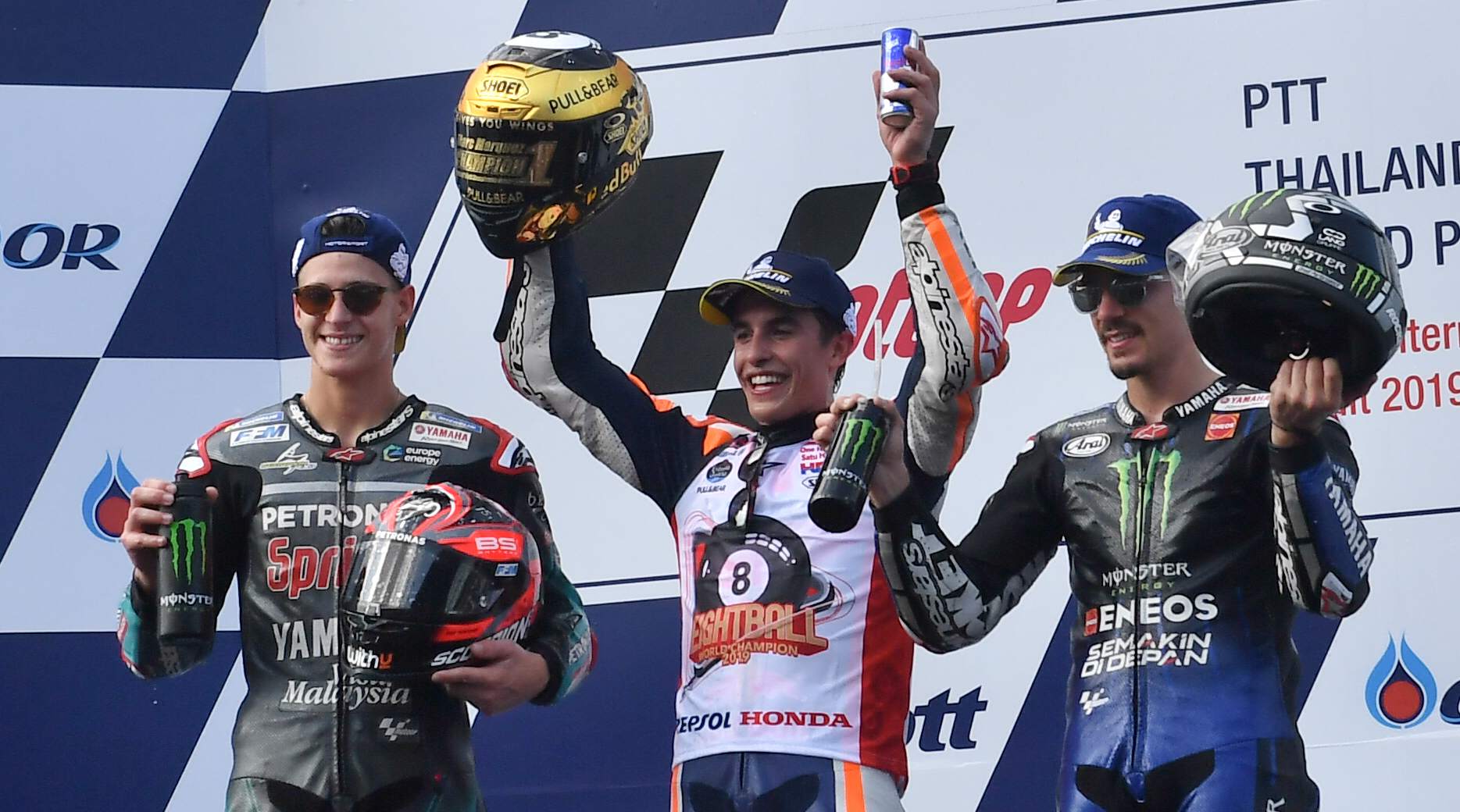 Marc Márquez gana su sexto mundial de MotoGP al imponerse en Tailandia