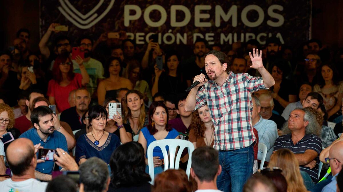 Pablo Iglesias denuncia la «precariedad laboral» de las tropas españolas