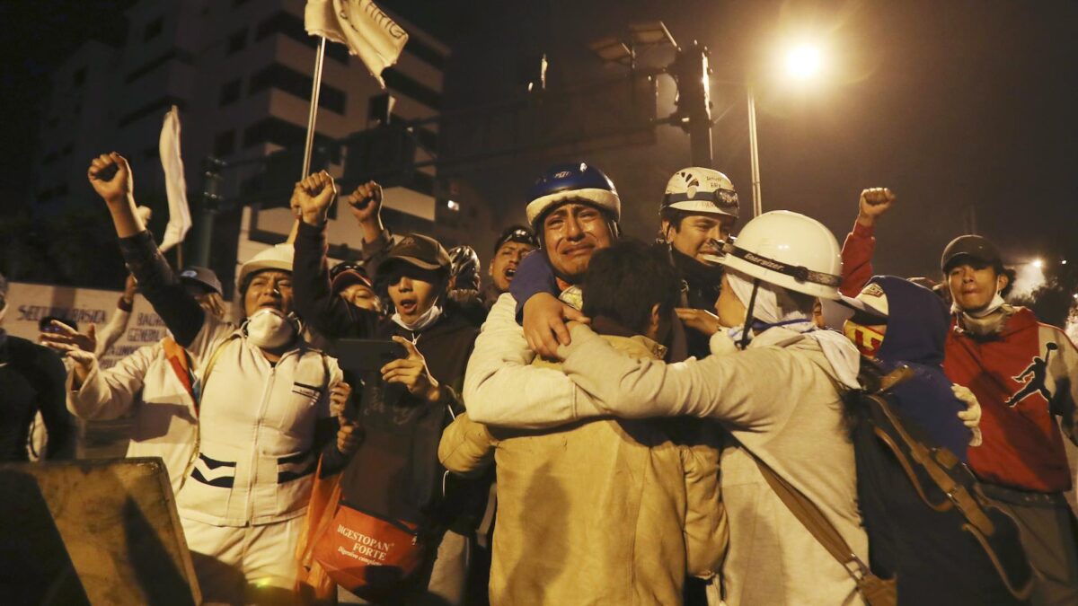 Lenín Moreno y los indígenas llegan a un acuerdo que pone fin a las protestas en Ecuador