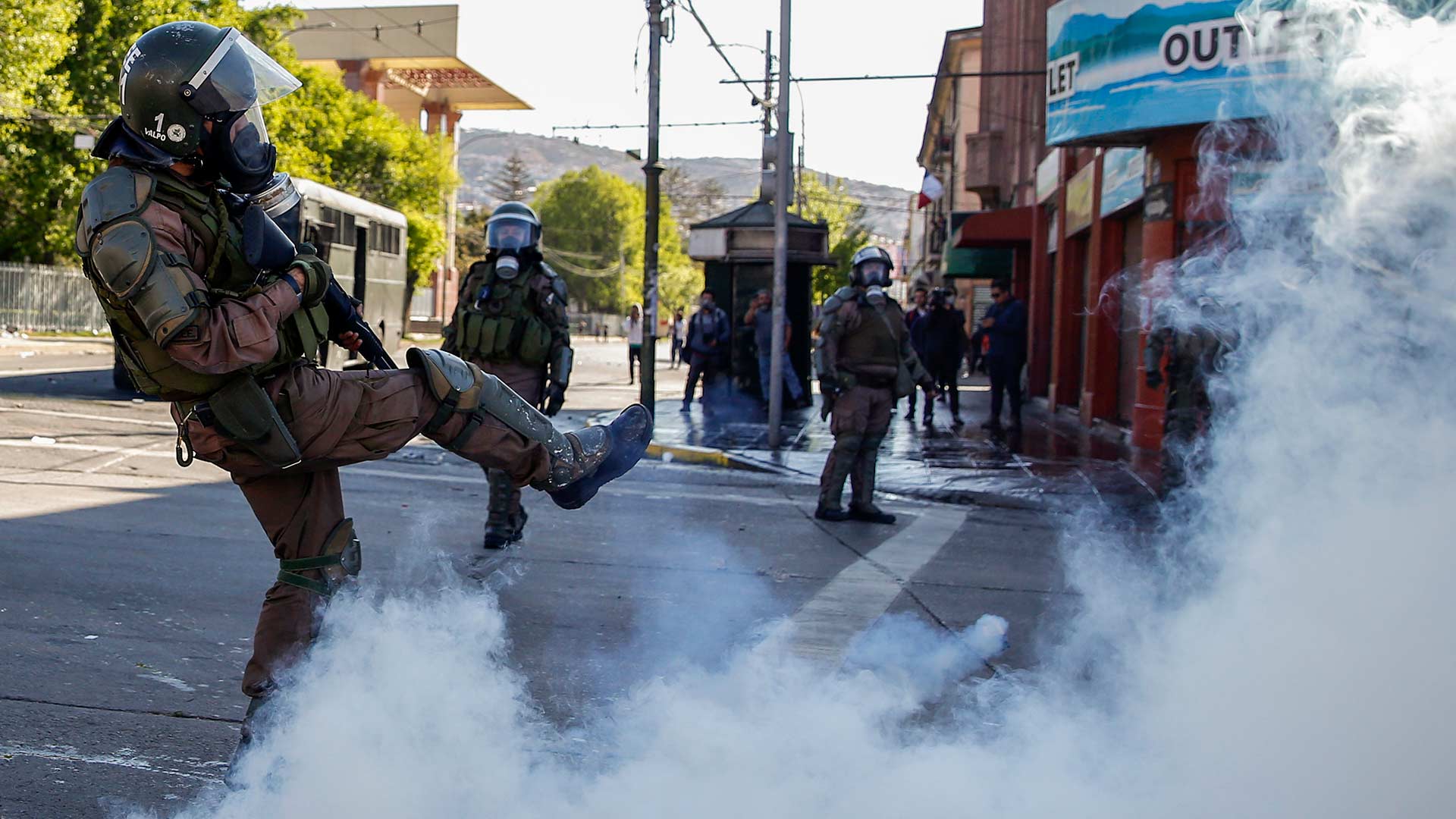 Protestas en Chile: cinco muertos en el incendio en una fábrica saqueada