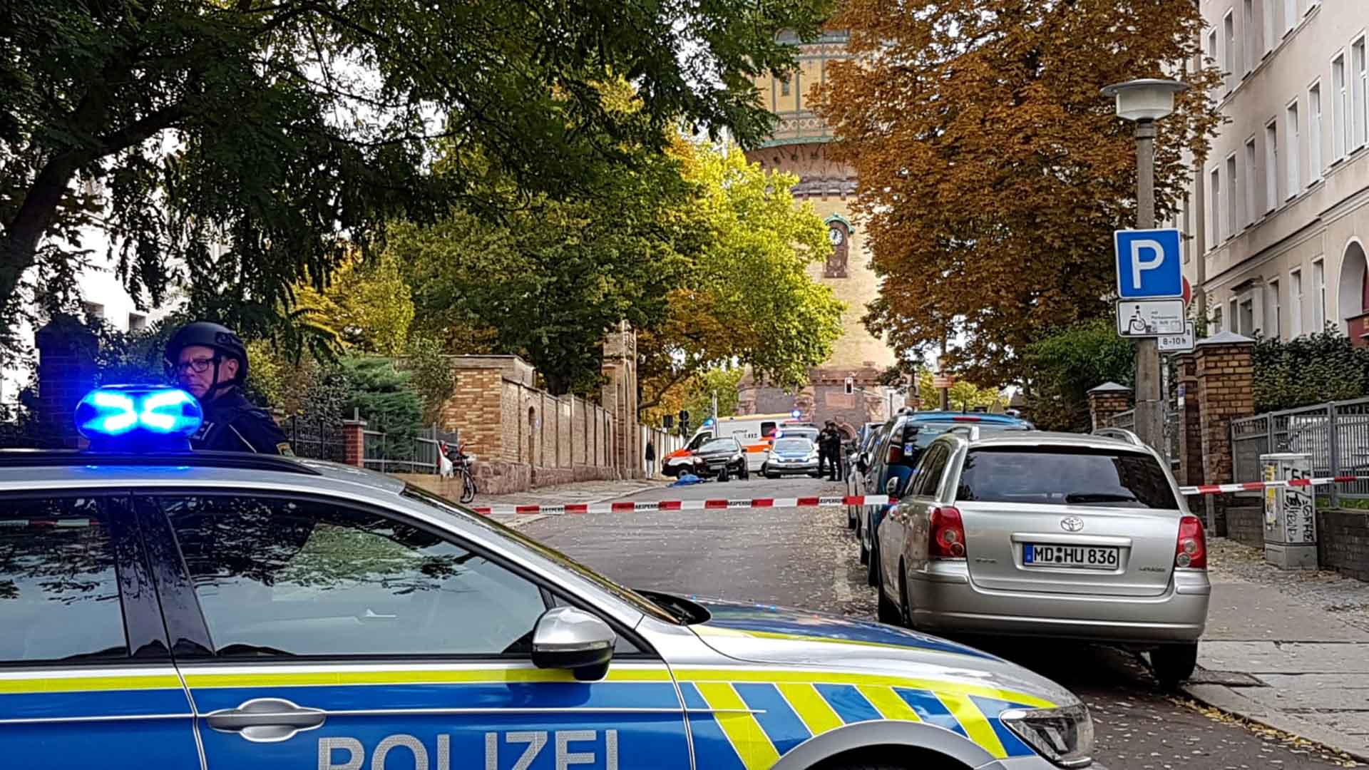 Al menos dos muertos en un atentado antisemita en Alemania