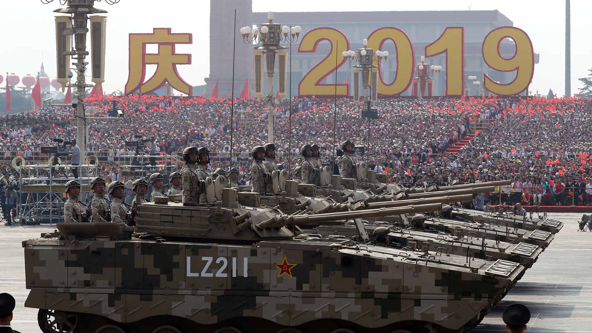 Tanques en Pekín