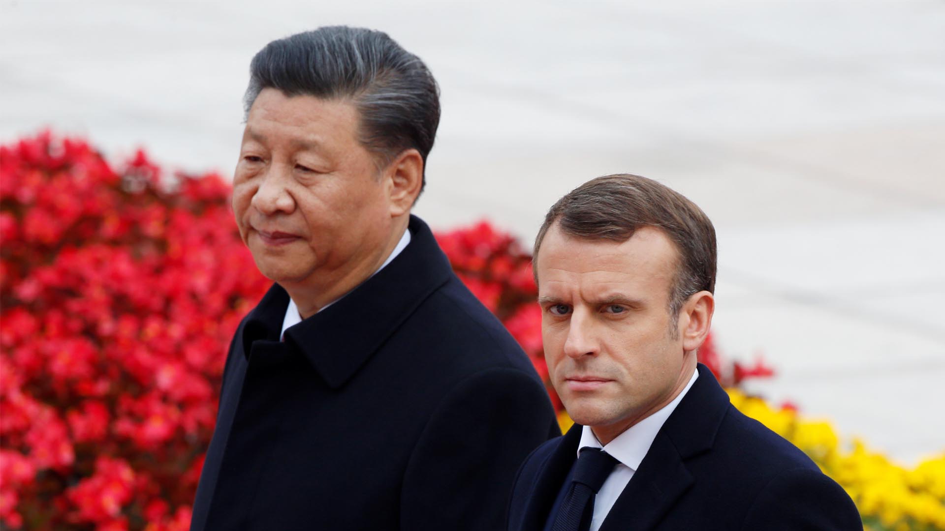 Emmanuel Macron y Xi Jinping piden invertir 100.000 millones de dólares al año contra el cambio climático