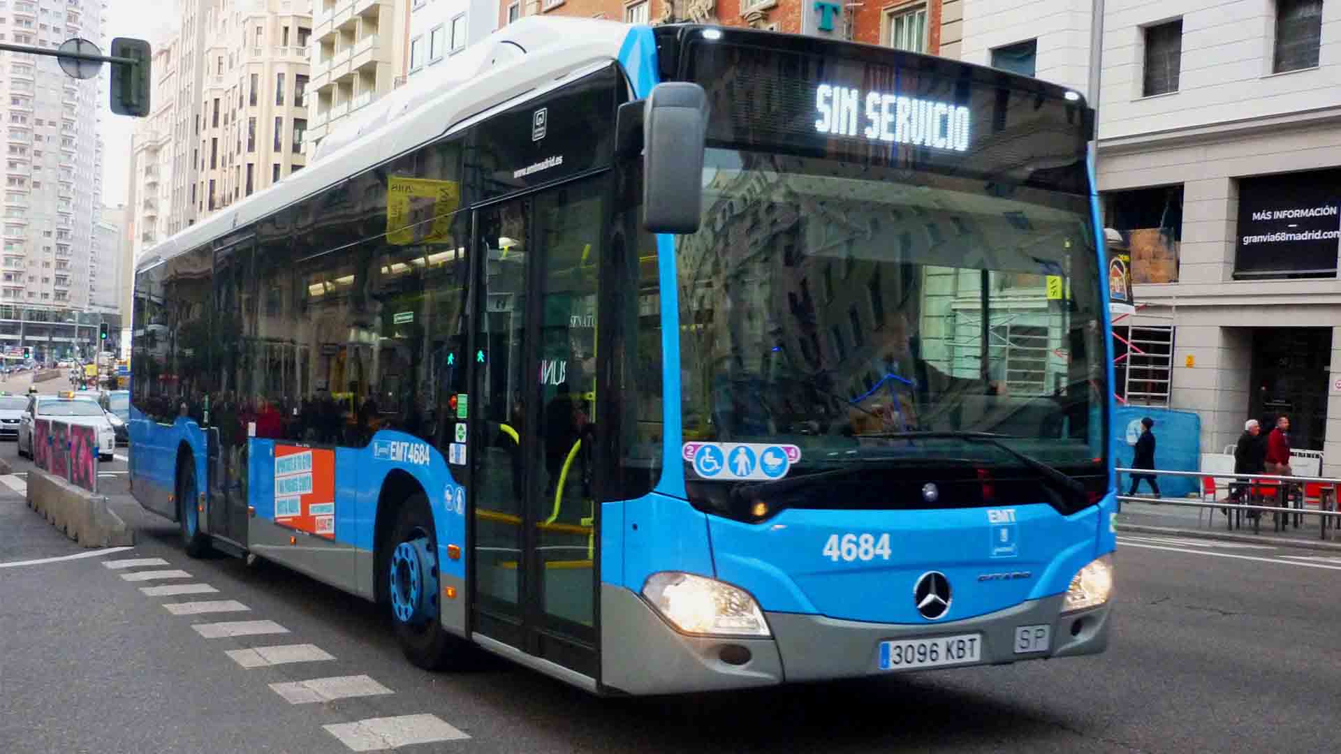 Huelga de autobuses en Madrid: los conductores de la EMT reclaman un aumento de plantilla