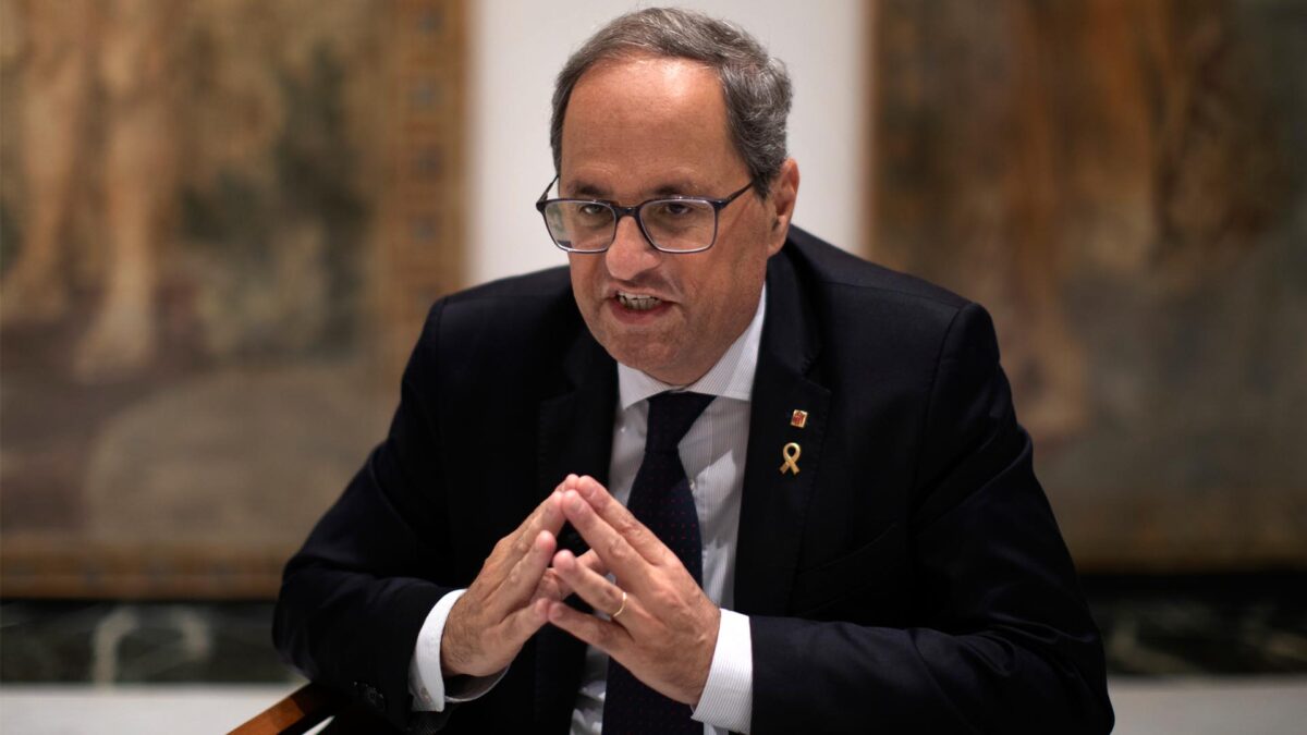 Torra pide a Sánchez recuperar la figura del relator para dialogar «sin condiciones»