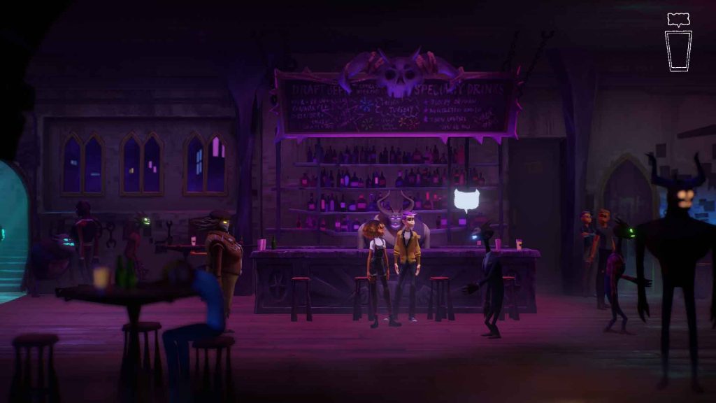 Afterparty y la bebida como elemento de conexión en el videojuego 6