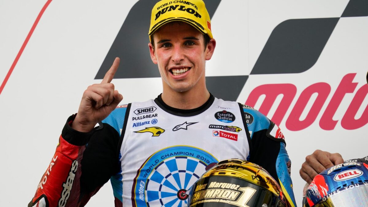 El español Alex Márquez, campeón del mundo de Moto2