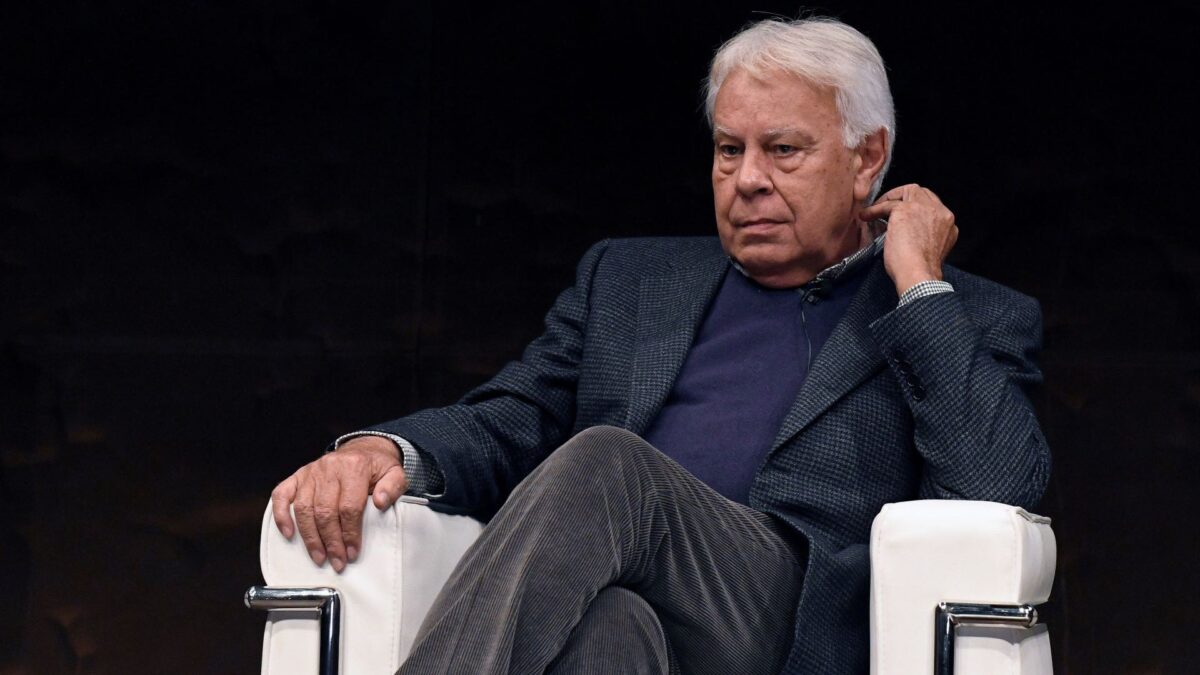 Felipe González: «Los que tratan de romper las normas de convivencia en España y Europa, que no cuenten conmigo»