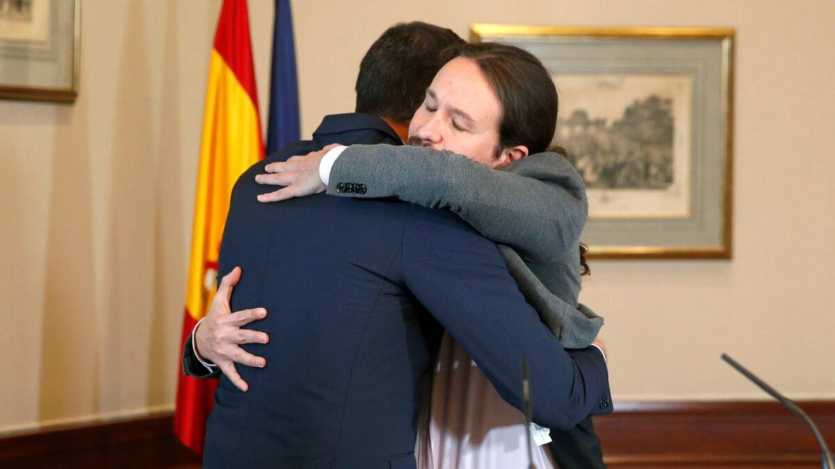 PSOE y Unidas Podemos firman un preacuerdo de coalición con Iglesias como vicepresidente
