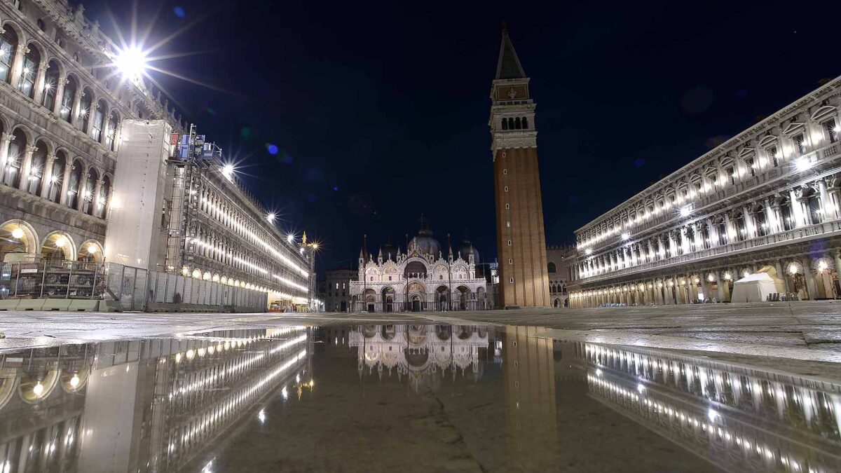 Venecia, en estado de alerta por nueva marea alta