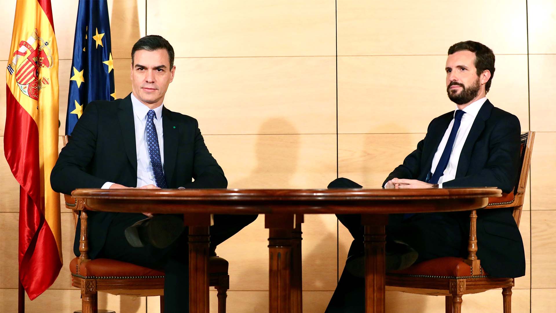 Casado rechaza "blanquear" el acuerdo de Sánchez con Podemos: "Sería letal para España"