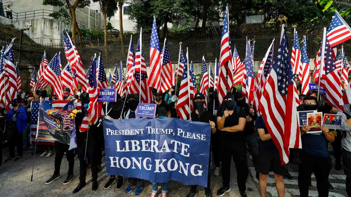 China sanciona a la Marina de EEUU y a varias ONG por su apoyo a las protestas en Hong Kong