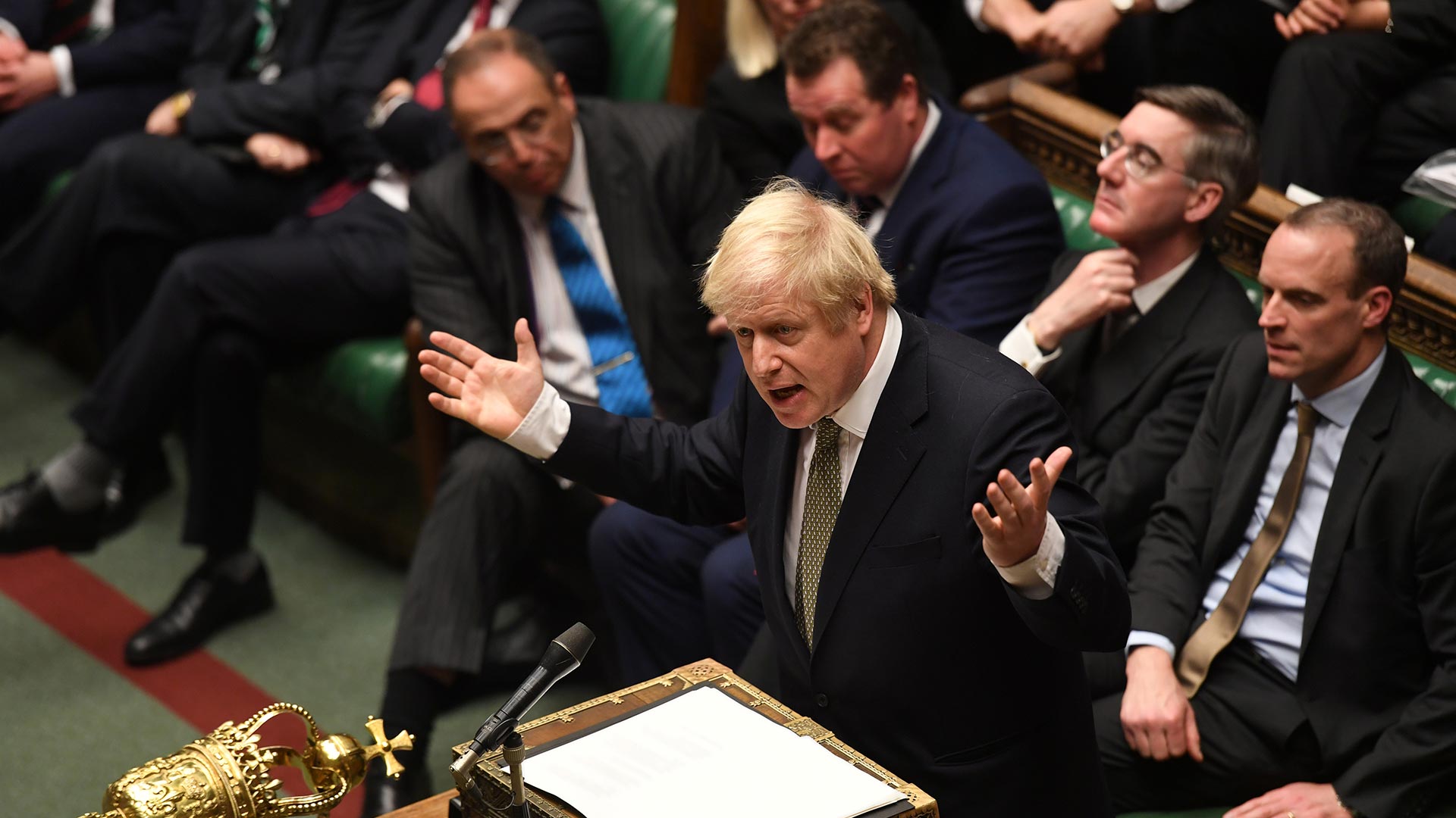El Parlamento británico aprueba la ley del Brexit propuesta por Johnson