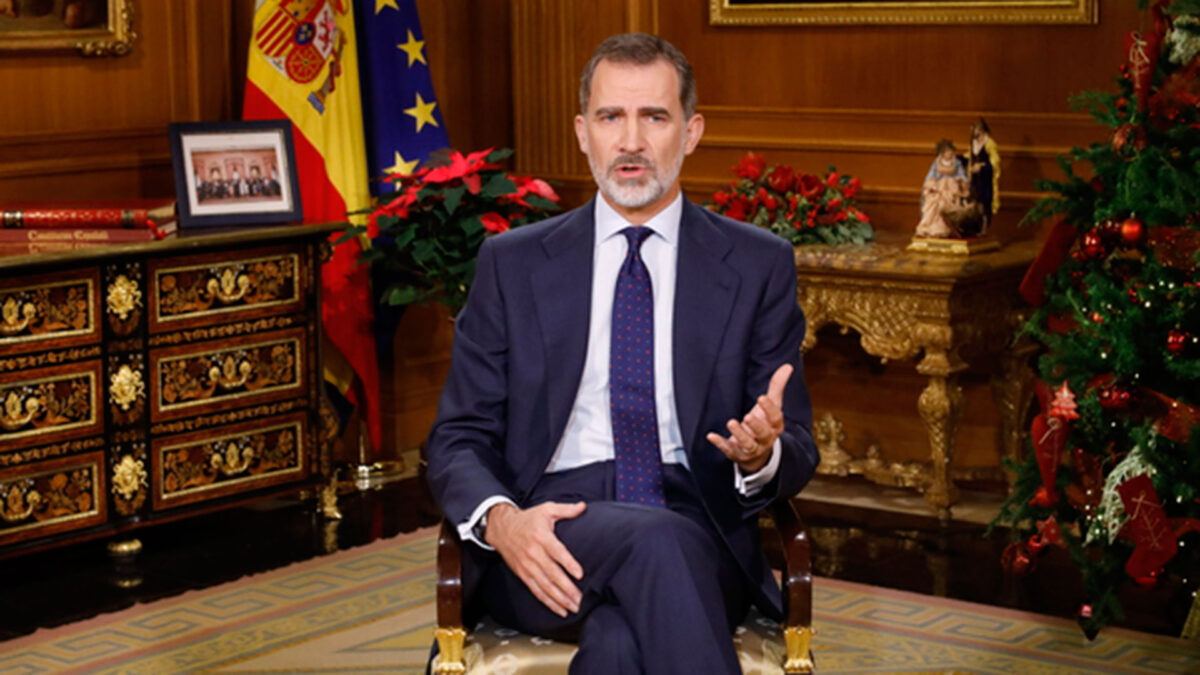 El rey Felipe VI pronuncia su discurso de Navidad: “España no puede quedarse inmóvil”