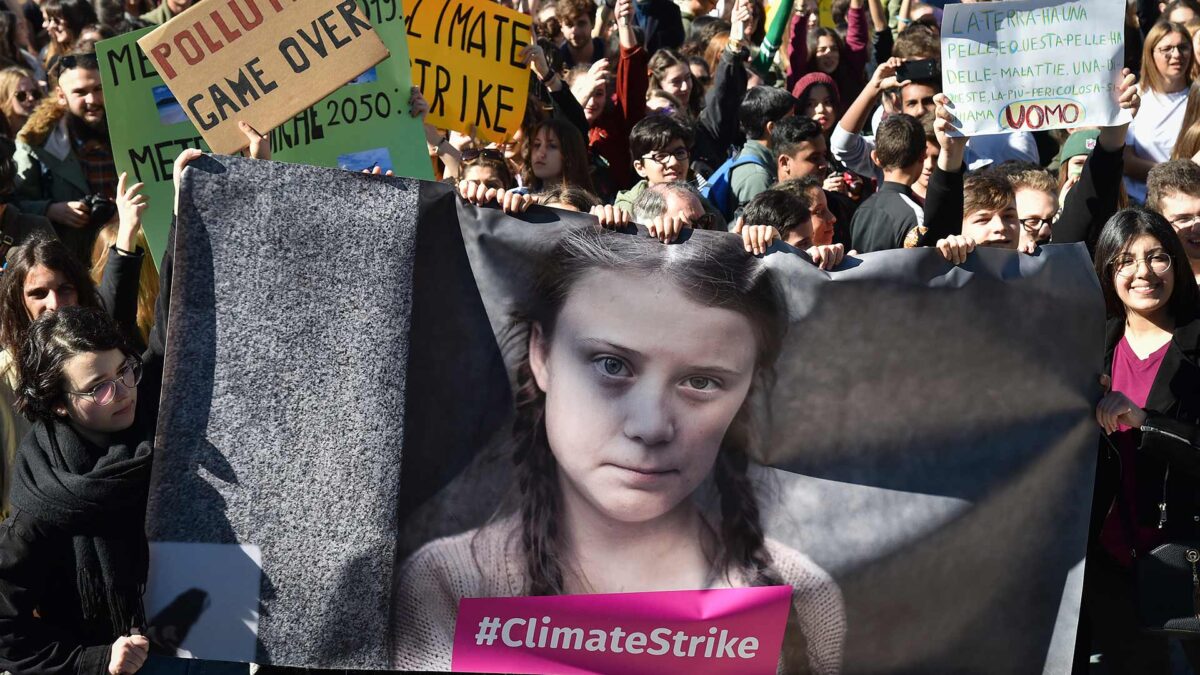 Greta Thunberg, cerca de Portugal para acudir a la COP25 en Madrid