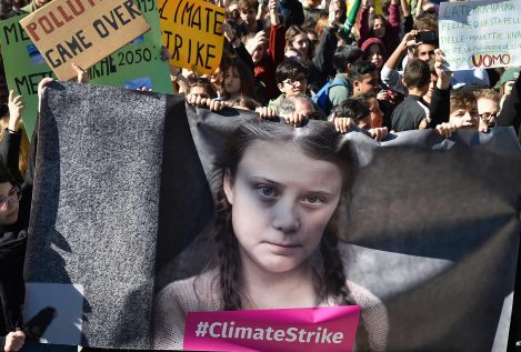 Greta Thunberg, cerca de Portugal para acudir a la COP25 en Madrid