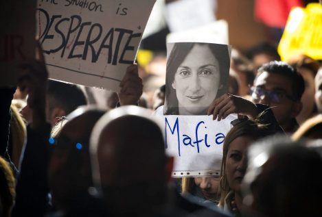 La familia de la periodista asesinada en Malta quiere que se investigue al primer ministro