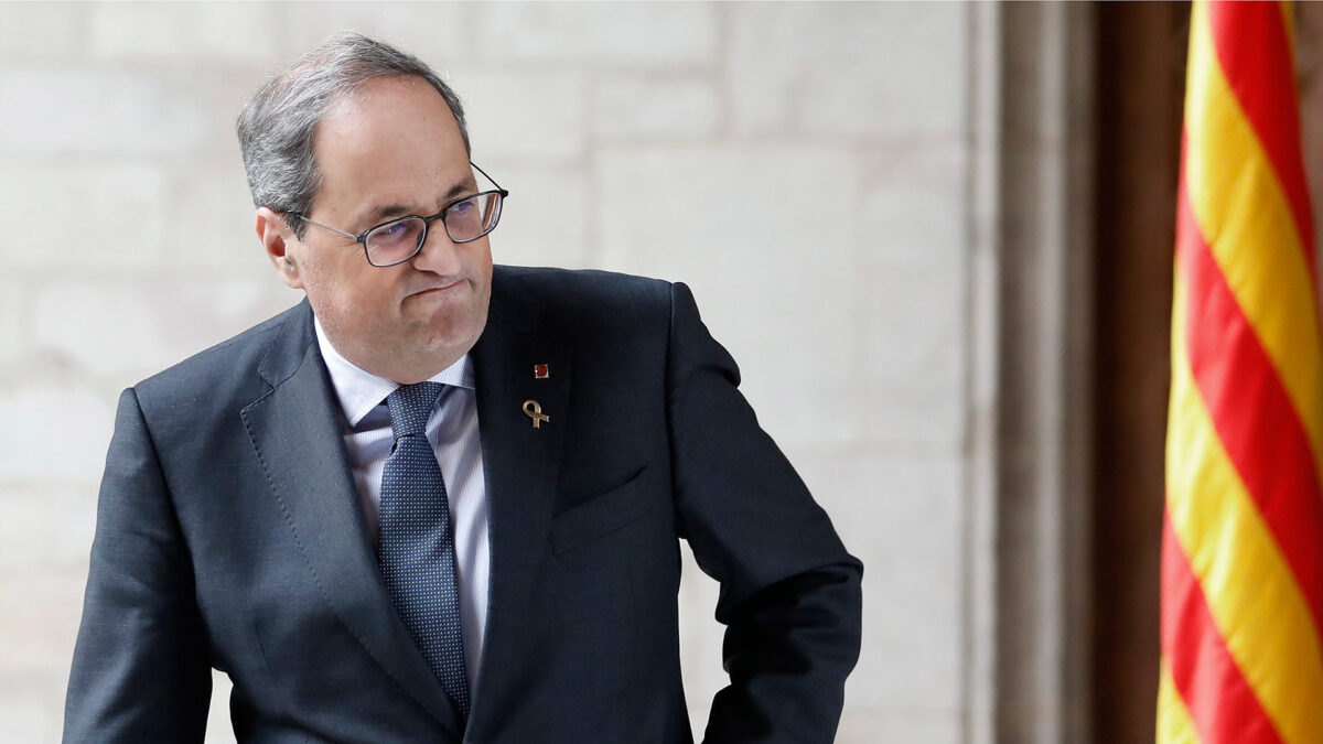 Torra visita a Forcadell y a los presos de Lledoners para felicitarles la Navidad