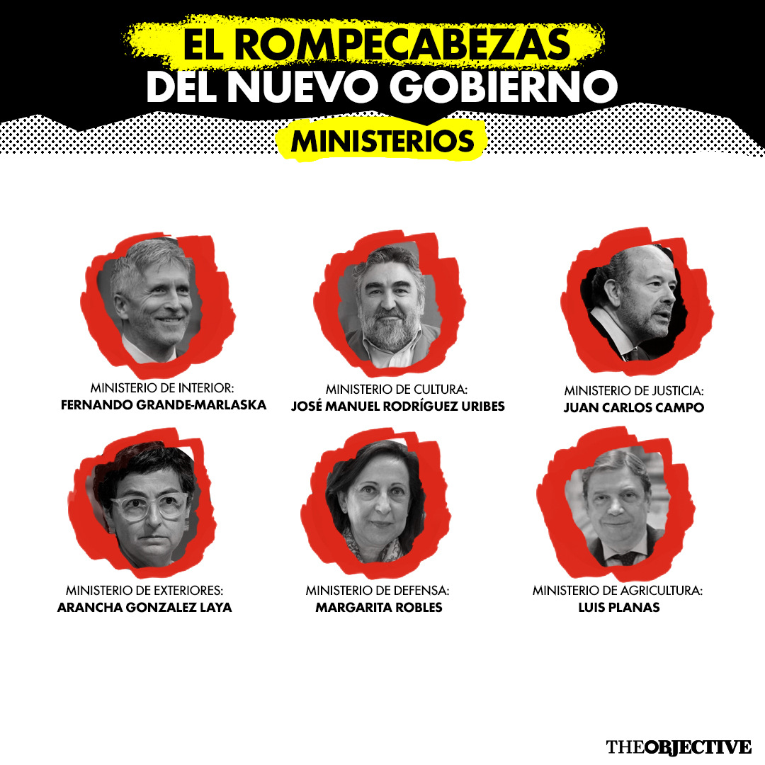 18 ministerios, cuatro vicepresidencias y seis nuevas caras: el rompecabezas del nuevo Gobierno 4
