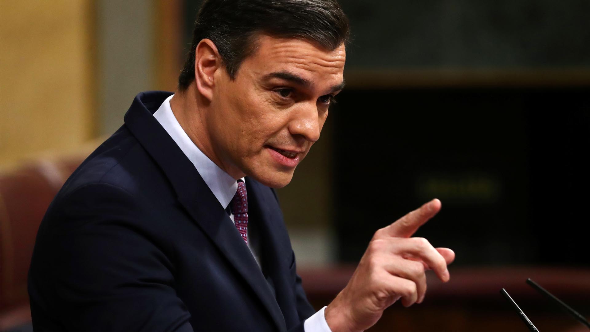 Sánchez en el debate de investidura: "No se va a romper España, lo que se va a romper es el bloqueo"