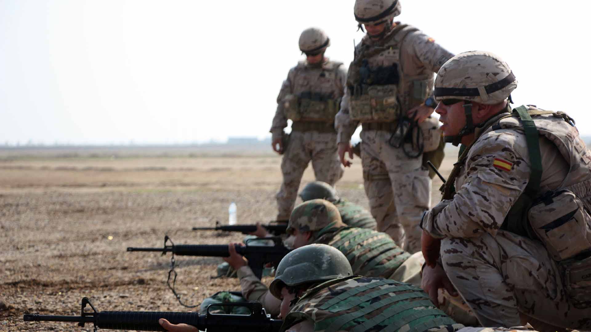 Una decena de militares españoles desplegados en Bagdad abandona Irak por seguridad