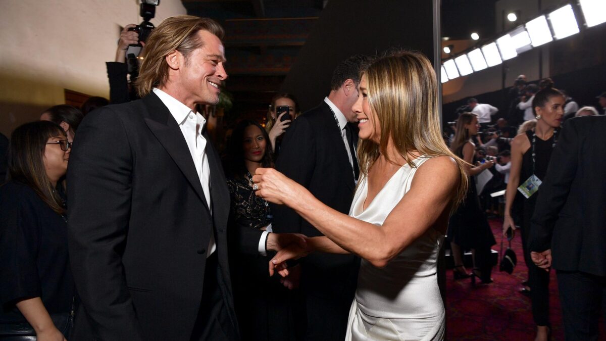 Brad Pitt y Jennifer Aniston acaparan el protagonismo en los premios SAG