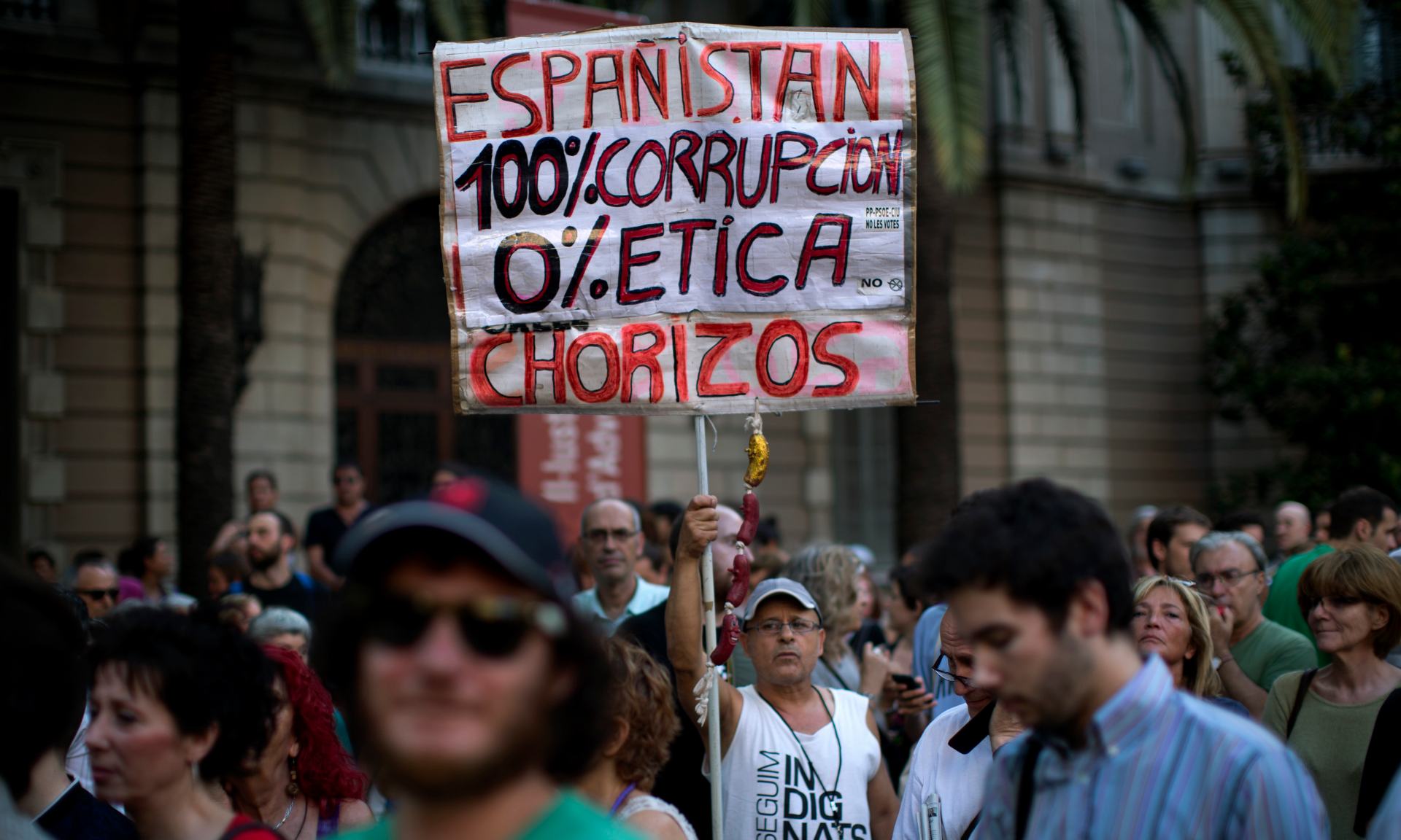 España ocupa la posición 30 en el ranking mundial de la corrupción