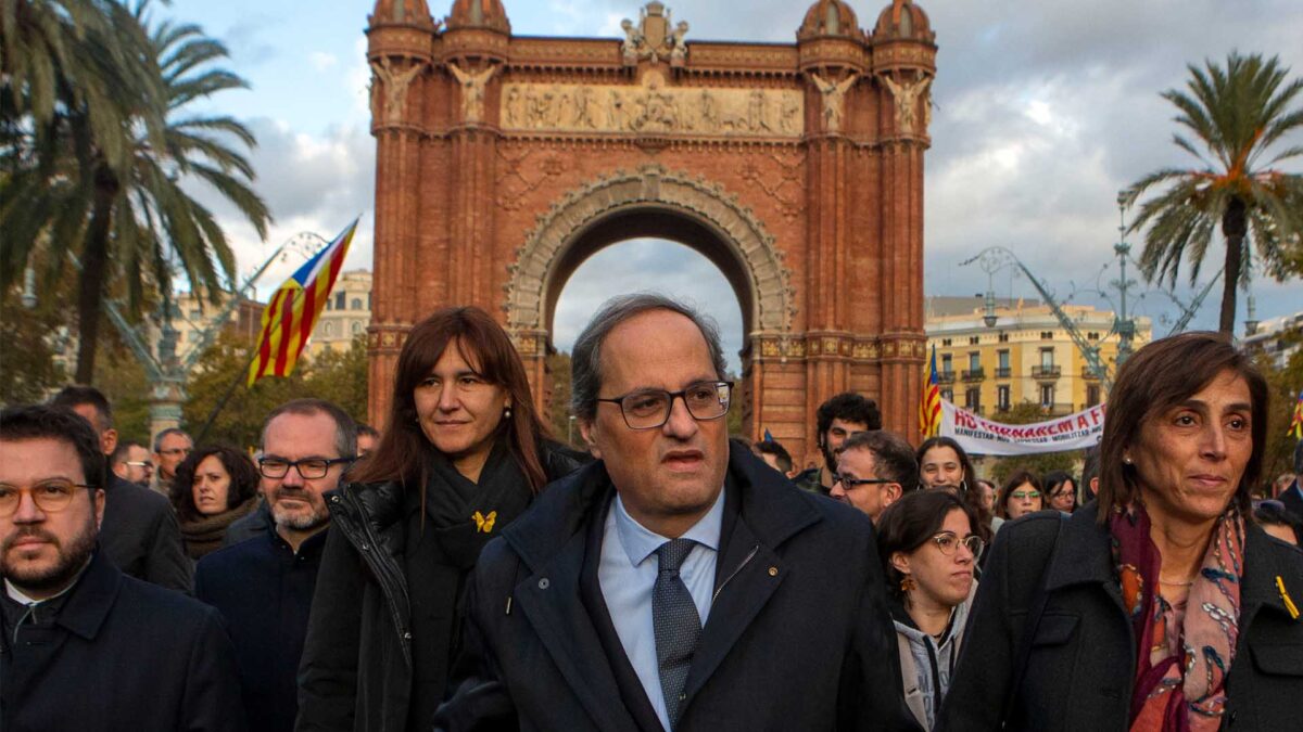 La Fiscalía avala paralizar la inhabilitación de Torra hasta que su condena sea firme